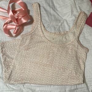 🌸🌸Banana Republic Tan and Cream Tank Top